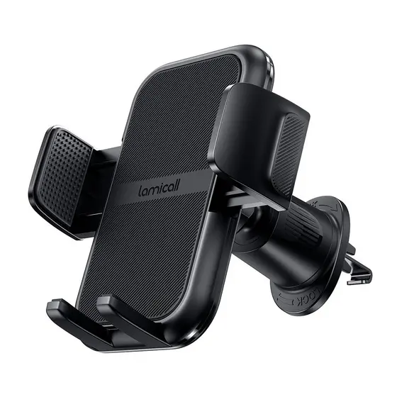 Suporte Celular Lamicall Stcv01 Saída de Ar Carro Preto