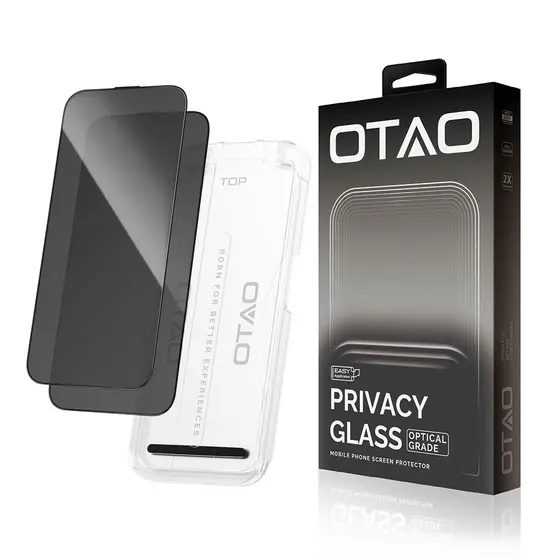 Película Vidro 2.5D Iphone 16 Pro Max Otao 28Privacy 2un