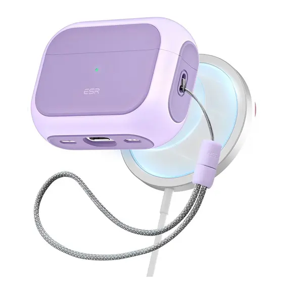 Capa Case Esr para AirPods Pro, AirPods Pro 2 Lavanda