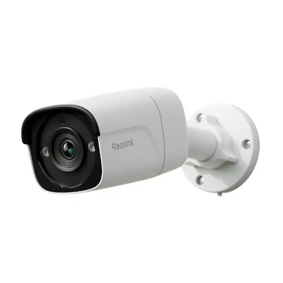 Câmera IP Segurança Reolink 5MP Detecção Pessoa/veículo Branca