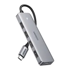 Hub Adaptador Multifuncional Ugreen Usb C p/Usb A Cinza