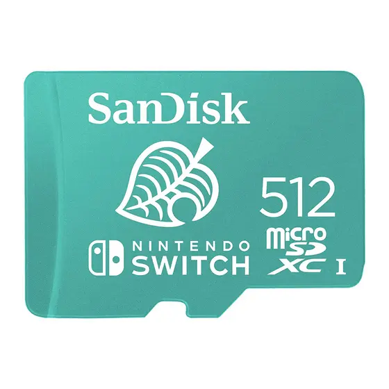Cartão Memória Micro Sd Sandisk 512gb MicroSd p/Nintendo Switch