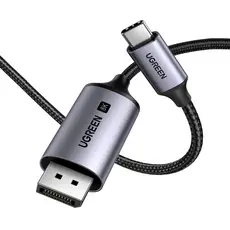 Cabo Usb C para DisplayPort Ugreen 8K-60Hz Macho 1 Metro Preto T