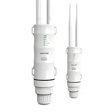 Roteador WiFi Uso Externo Wavlink N300 300Mbps Branco
