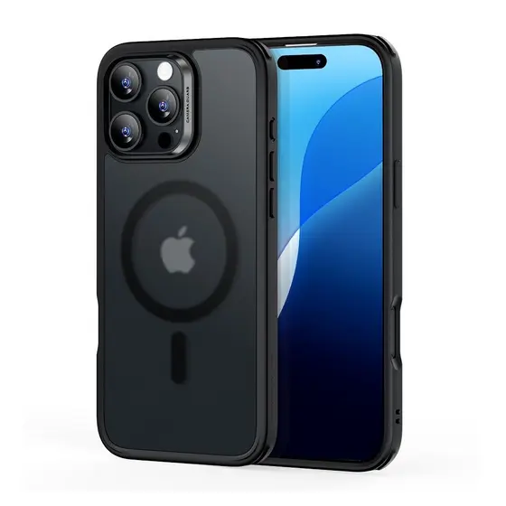 Capa p/iPhone 16 Pro Max Esr Classic Hybrid Preto Fosco