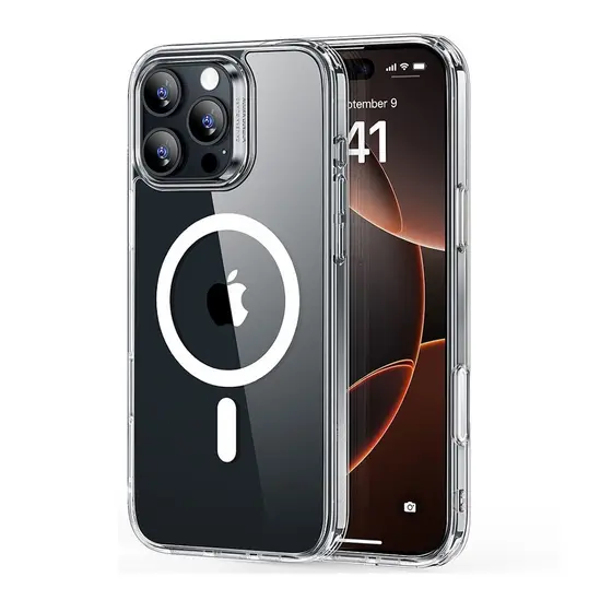 Capa pra iPhone 16 Pro Esr com Botão Câmera Transparente