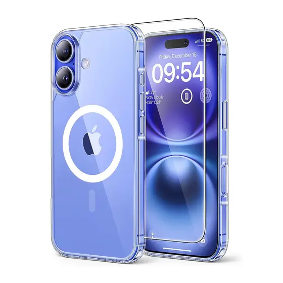 Tauri Capa Magnética pra iPhone 16 Plus 6,7 Proteção 360