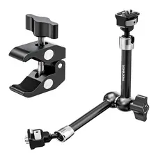 Neewer Braço Articulado 11" 1/4-20 Com Clamp Anti-Torção