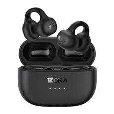 Fone de Ouvido Sem Fio 1Hora BT 5.3 Clipe Orelha Preto