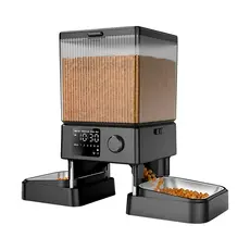 Alimentador Automático Duplo Oneisall 5L p/Ração de Pets
