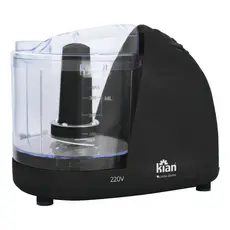 Processador De Alimentos Mini 500ml Elétrico Kian 24233 -127 Preto/cinza 127v