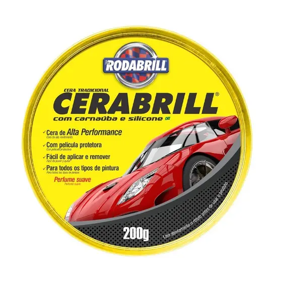 Cera Automotiva Tradicional - Cera Carnauba Para Carros