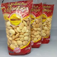 Bolacha Manteiga Delícia Nordestina 250g – Crocante, Sabor Caseiro e Tradição Nordestina - 3 Unidades