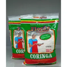 Flocão de Arroz 500g Coringa Ideal Cuscuz Bolos Tradicional Nordeste Pronta Entrega Qualidade
