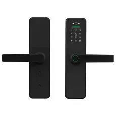 Fechadura Digital Qieman Tuya Sl009 WiFi Preto