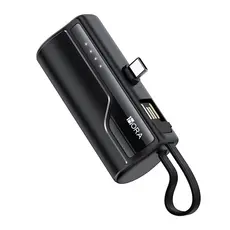 Carregador Portátil 1Hora Power Bank 4500mAh Preto