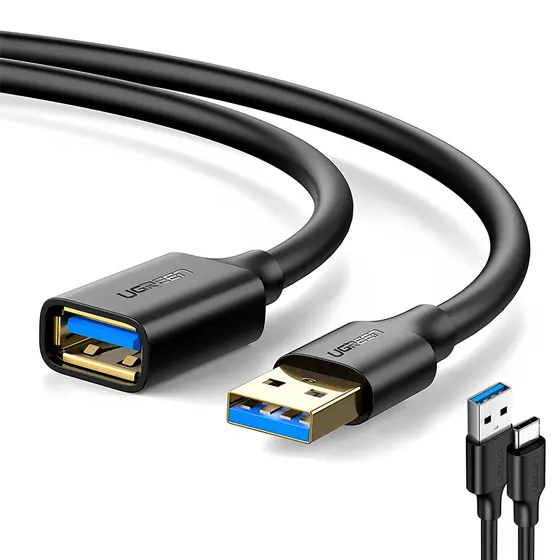 Cabo Extensão Ugreen Usb 3.0 para Usb A Fêmea 1M +Cabo USB-C (K-4235-3042)