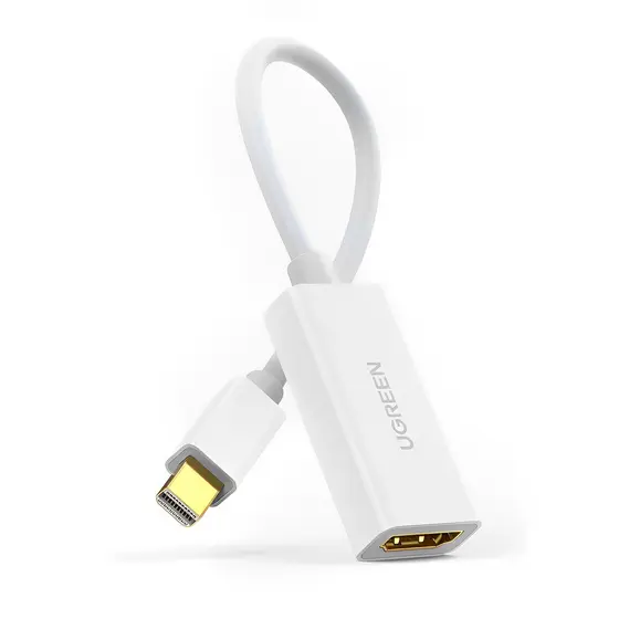 Adaptador Ugreen Mini Displayport para Hdmi 1080p Branco