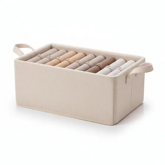 Caixa Organizadora Dobrável Life 47x28x20cm Organização