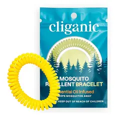 Pulseira Repelente Mosquito Cliganic p/Criança e Adultos