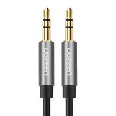 Cabo de Áudio Auxiliar P2 Ugreen 3.5mm Macho 1 Metro Preto