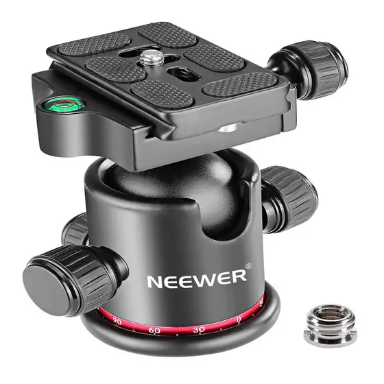 Neewer Cabeça Esférica De Metal Para Tripé e Câmera Dslr