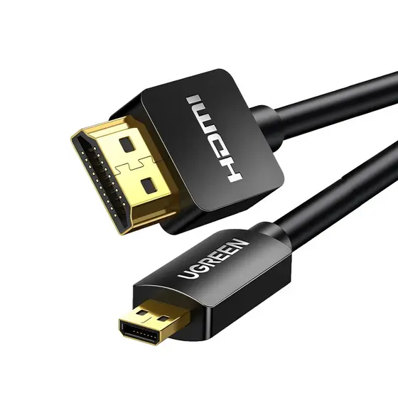 Cabo Ugreen Micro Hdmi p/Hdmi Macho 1M Preto