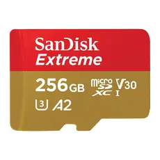Cartão de Memória Micro Sd Sandisk 256gb MicroSd Extreme 190Mbs