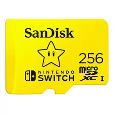 Cartão de Memória MicroSDXC SanDisk 256GB Nintendo Switch