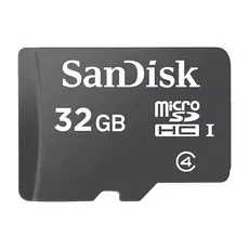 Cartão de Memória Sandisk 32gb Micro Sd Classe C4 Preto