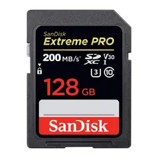 Cartão de Memória Sdxc Sandisk 128gb Extreme Pro V30 200Mbs
