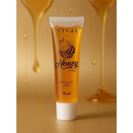 Esfoliante Labial Mel Honey Scrub - Vivai