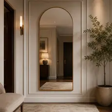 Espelho Portal Decorativo 160x70cm Corpo Inteiro Grande Para Sala Quarto Hall Banheiro