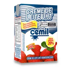 Creme de Leite 20% Gordura 200g Cemil
