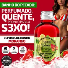 ESPUMAS DE BANHO AFRODISÍACA - PARA UM DATE NO MOTEL COM A NAMORADA
