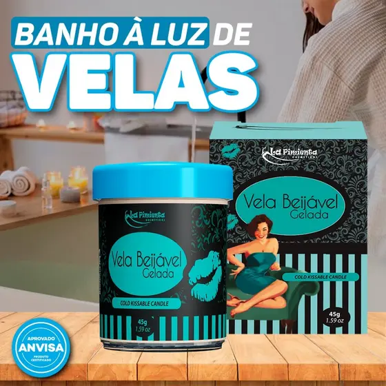VELA PERFUMADA PARA MOMENTOS DE CALMA NA BANHEIRA