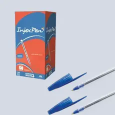 Caneta Esferográfica Azul 1.0mm Caixa 50 Un Injex Pen