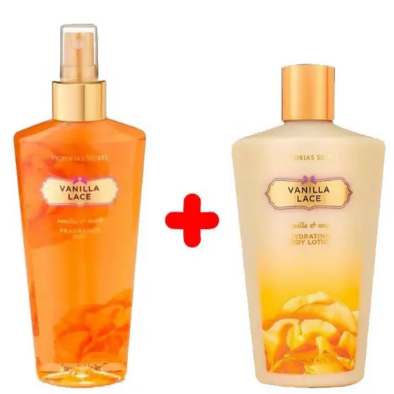 Kit Hidratante + Body Splash 250ml - Vanila