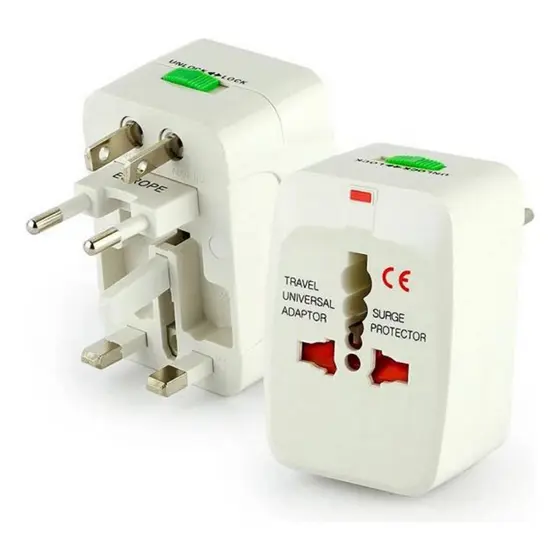 Adaptador Tomada Universal Para Viagem Internacional 110v/220v
