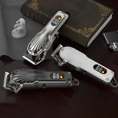 Máquina De Cortar Cabelo e Barba Profissional Portátil