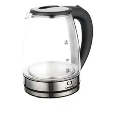 Chaleira Jarra Elétrica Vidro Transparente E Aço Inox Onistek 1.8L