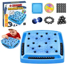 Jogo Xadrez Magnético Esferas Educacional Tabuleiro Infantil