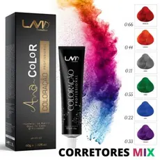 Coloração Profissional AnaColor corretores mix  60g.Lavid cosmeticos