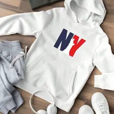 Blusa de Frio Streetwear NY Moletom Canguru Unissex Casaco Masculino Feminino
