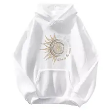 Casaco Moletom Unissex Hippie Sol Live By The Sun Love By The Moon Novo! 2025