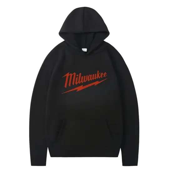 Moletom estampado com letras simples, venda quente para outono e inverno, casual confortável e ajustado para todas as es