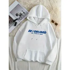 Moletom unissex com capuz, ideal para outono e inverno. Estiloso e confortável, traz uma estampa moderna e corte solto q