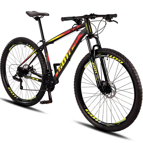 Bicicleta Aro 29 Alumínio Gott 24v Freio a Disco Propp X3