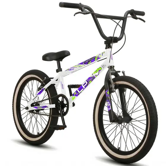 Bicicleta Infantil Aro 20 CowBike Bmx Luan Pereira Pneu Bege