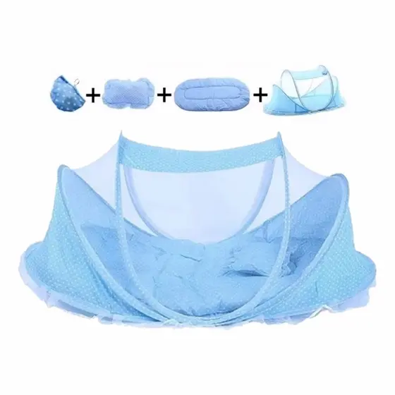 Mini Berço Portátil Infantil Mosqueteiro Para Bebes